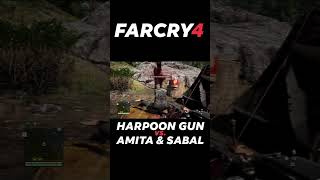 Far Cry 4  Harpoon Gun vs Amita and Sabal [upl. by Keelin842]