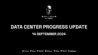 📣 Data Center Progress Update – Solidus Ai Tech [upl. by Ozner]