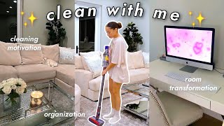 CLEAN WITH ME deep house cleaning  organization [upl. by Elma]