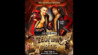 TEOFIMO LOPEZ VS JAMAINE ORTIZ amp KEYSHAWN DAVIS VS JOSE PEDRAZA TOP RANK BOXING [upl. by Ehlke79]