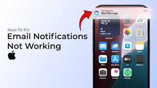 How to Fix Email Notifications Not Working on iPhone [upl. by Hahnert]