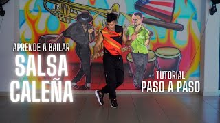 Tutorial de Salsa Caleña Aprende un Paso Clave para Bailar en la Pista [upl. by Akym155]