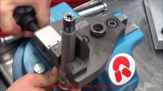 Denso common rail injectors  Assembling and disassembling [upl. by Ruffo756]