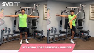 Strengthen Your Core With These Standing Exercises [upl. by Hildick66]