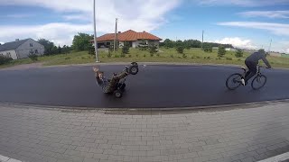 Wheelie Czterokołowcem  Jazda z ekipą  zamiana sprzętami [upl. by Searle125]