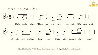 Tung Hô Tin Mừng Thứ 5 Tuần Thánh  Lm Thái Nguyên [upl. by Yldarb]