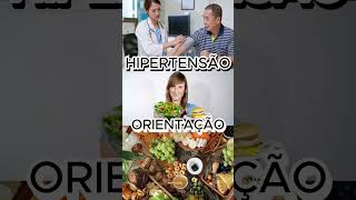 Hipertensão orientação alimentação shorts saudeebemestar hipertensãoarterial [upl. by Ainorev851]