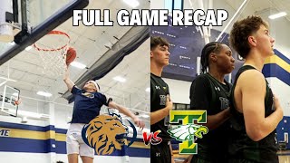 This PREP School Went Off In Season Opener  Grace Prep Vs Temple  Full Game Recap🏀❗❗ [upl. by Adar]