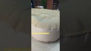 Self Inflatable Air Bed  Double Size Inflatable Bed  Pump Inflated Bed airbed airmattress [upl. by Enimajneb]