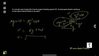 HC verma chapter 7 question 8 circular motion [upl. by Gillespie405]