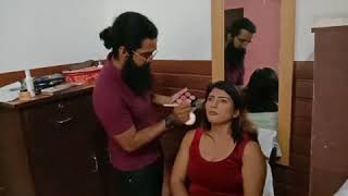 Jeeva nambiar make over video [upl. by Lirva]