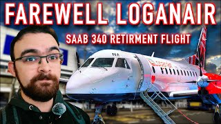 A final FAREWELL to Loganairs Saab 340 [upl. by Ydarg845]