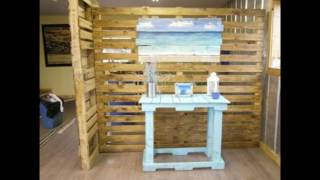 pallet room divider [upl. by Elrem700]