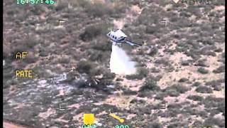 Medium Bell Fire Attack Drop San Diego Sheriff Video [upl. by Leon]