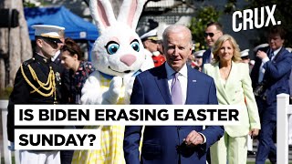 quotAppallingquot Trump Wants Apology After Biden Marks Transgender Day Of Visibility On Easter Sunday [upl. by Hajar194]