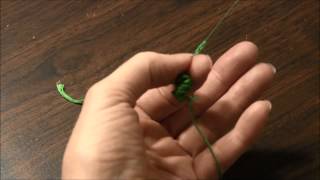 Embroidery Floss  How to Separate Strands of Embroidery Floss [upl. by Asilrahc930]