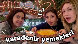 karadeniz yemekleri eşliğinde istanbul güzellemesi  vlog [upl. by Primaveras124]