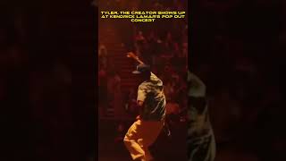 Tyler the creator performs WUSYANAME at Kendrick Lamars Pop Out concert [upl. by Sutsugua]