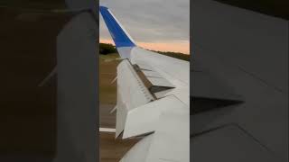 HARD 767 Landing In Houston On United Airlines Shorts [upl. by Mitran]