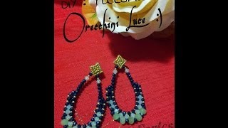 DIY Tutorial orecchini LUCE [upl. by Melva203]