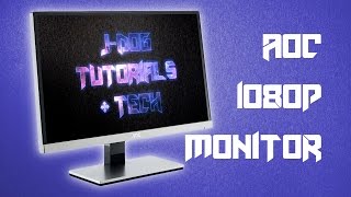 AOC 215 inch IPS Monitor  Unboxing  Mini Review [upl. by Hertberg]