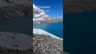 travel goviral 🥰🥰 nature mountains tilicholake 2024oct [upl. by Zilla728]