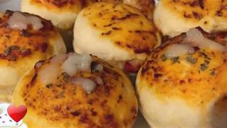 Muffin di Pizza Ricetta semplice e veloce muffin salati soffici con lievito Mastro Fornaio [upl. by Zennie]