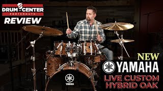 Yamaha Live Custom Hybrid Oak Drum Set  In Depth Review [upl. by Caputo872]