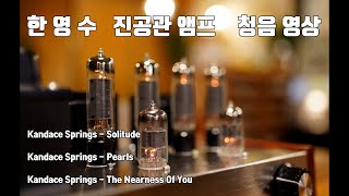 한영수 진공관 앰프  6P14 EL846BQ5 진공관 3 극 연결 PushPull 앰프  Marantz ND8006 [upl. by Madriene]