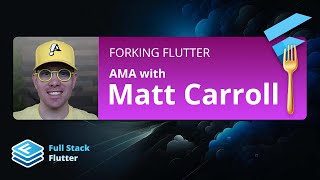 Flutter Friday Live 📺 Flutter amp Flock with Matt Carroll [upl. by Ainyt484]