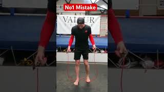 EASY MISTAKE  Focus on this to improve your skipping skipping jump skippingrope jumprope [upl. by Noid]