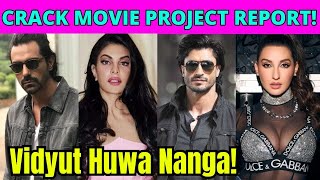 Vidyut Huwa Nanga Crack Movie Project Making  KRK  krkreview crack vidyutjammwal norafatehi [upl. by Airdnal]