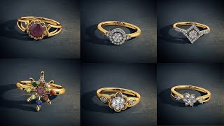 Latest Gold amp Diamond Ring Designs For Women with Weight and Price  Gold Ringsindhus [upl. by Kettie]