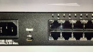 Hard Reset Pakedge MS1212 Network Switch [upl. by Ahsenek783]