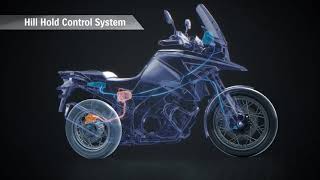 SUZUKI VSTROM 1050XT HILL HOLD CONTROL SYSTEM [upl. by Venita]