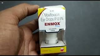 Enmox Plus Eye Drops  Moxifloxacin Eye drops Ip 05 Uses  Enmox plus Eye drops Uses Side effects [upl. by Ardnazil]