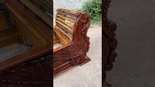 Beautiful Wooden Diwan cot [upl. by Ellehcir]