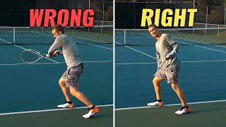 How To Hit A Tennis Backhand Simple Tips For a Perfect Backhand [upl. by Oahc536]