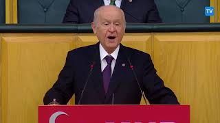 Bahçeli quotEkmek yoksa pasta yiyinquot derken zor anlar yaşadı [upl. by Isiahi]