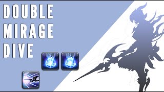 Dragoon  Double Mirage Dive Rotation Example 70 No Triple Weaves [upl. by Adnuhsal]