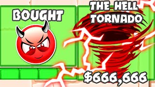 They added The HELL TORNADO in BTD Battles [upl. by Boiney]