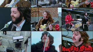 Deconstructing Dont Let Me Down  The Beatles Rooftop Concert Isolated Tracks [upl. by Westberg]