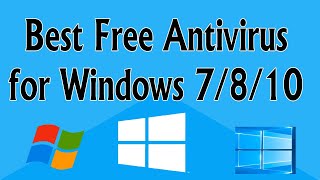 Best free antivirus for PC windows 7 windows 8 windows 10  How to use antivirus free trial [upl. by Queen]