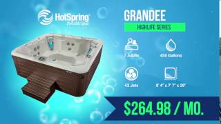 2017 Hot Spring® Grandee  Seven Seas Pools amp Spas [upl. by Lauter]