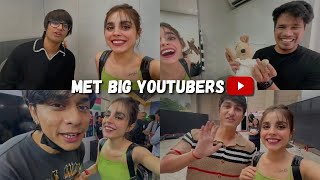 I Met Big Youtubers In event🥺❤️AD301 [upl. by Mackey]