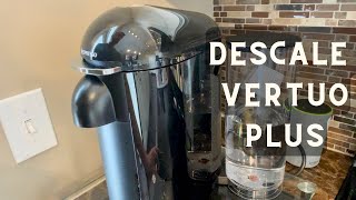 Nespresso Vertuo Plus Descaling  From Start to Finish [upl. by Vassili774]