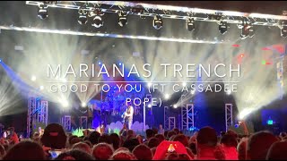 Marianas Trench  quotGood To Youquot ft Cascade Pope at The Rave  October 2024 [upl. by Murrah126]