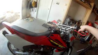 2003 Honda CRF150F Startup and Rev [upl. by Meredithe]