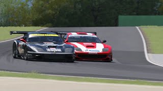 GT1 Ferrari 550 VS 575 IMOLA Assetto Corsa [upl. by Eidoow]