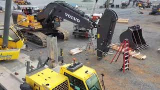 Volvo EC950F Excavator Assembly Timelapse [upl. by Shandeigh]